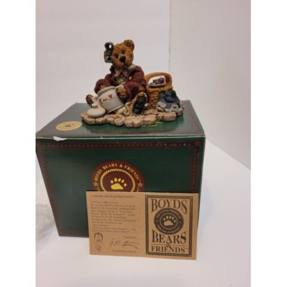 1997 Boyds Bears "Velma‎ Q. Berriweather...The Cookie Queen" Private Issue Boxed